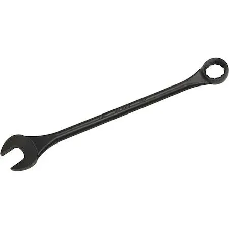 Gray Tools combination wrench, 12-point box end, black oxide finish