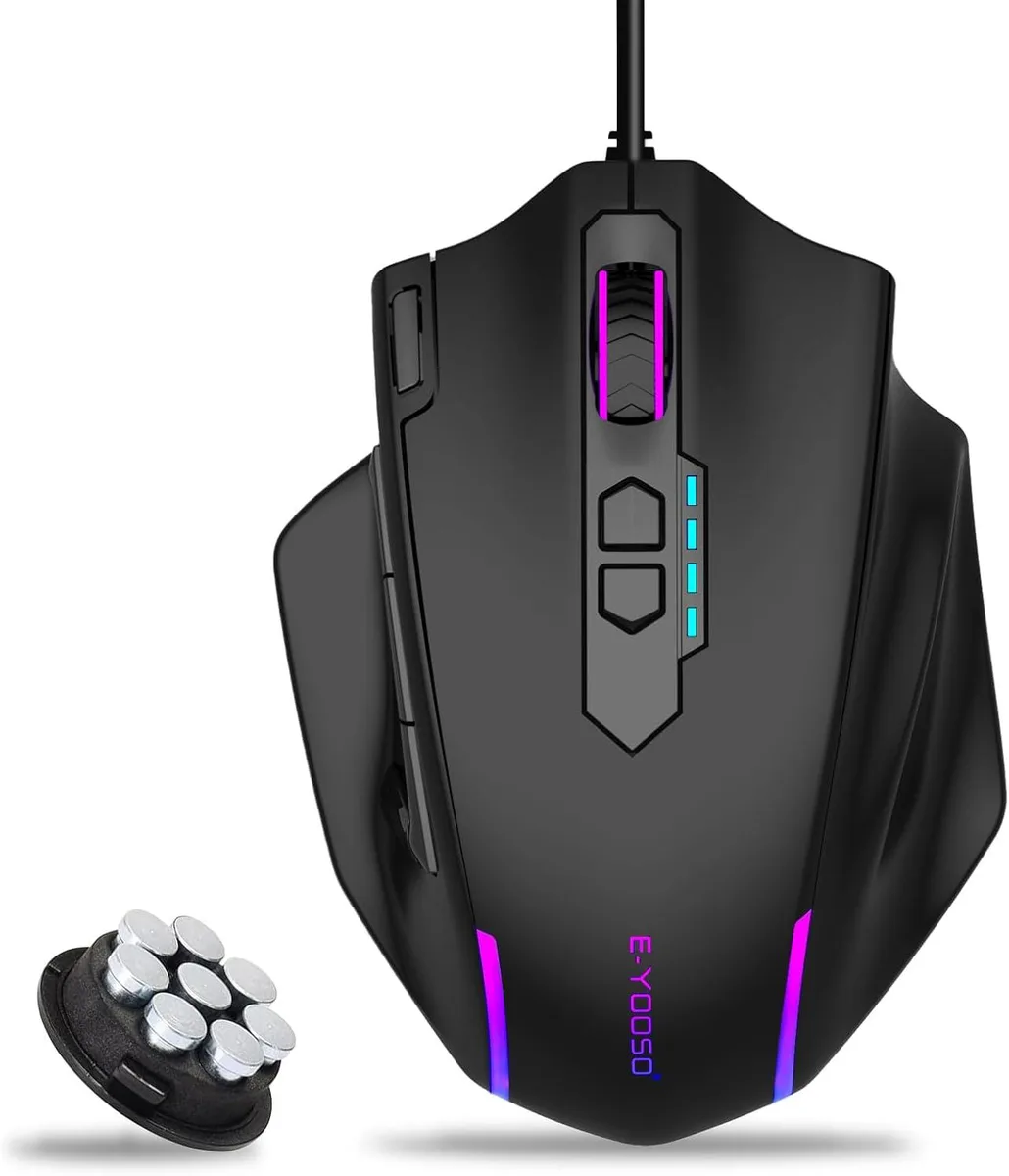 AUTYUE AUTYUE X-41 Gaming Mouse 12400 DPI 11 Buttons Wired Black — product photo