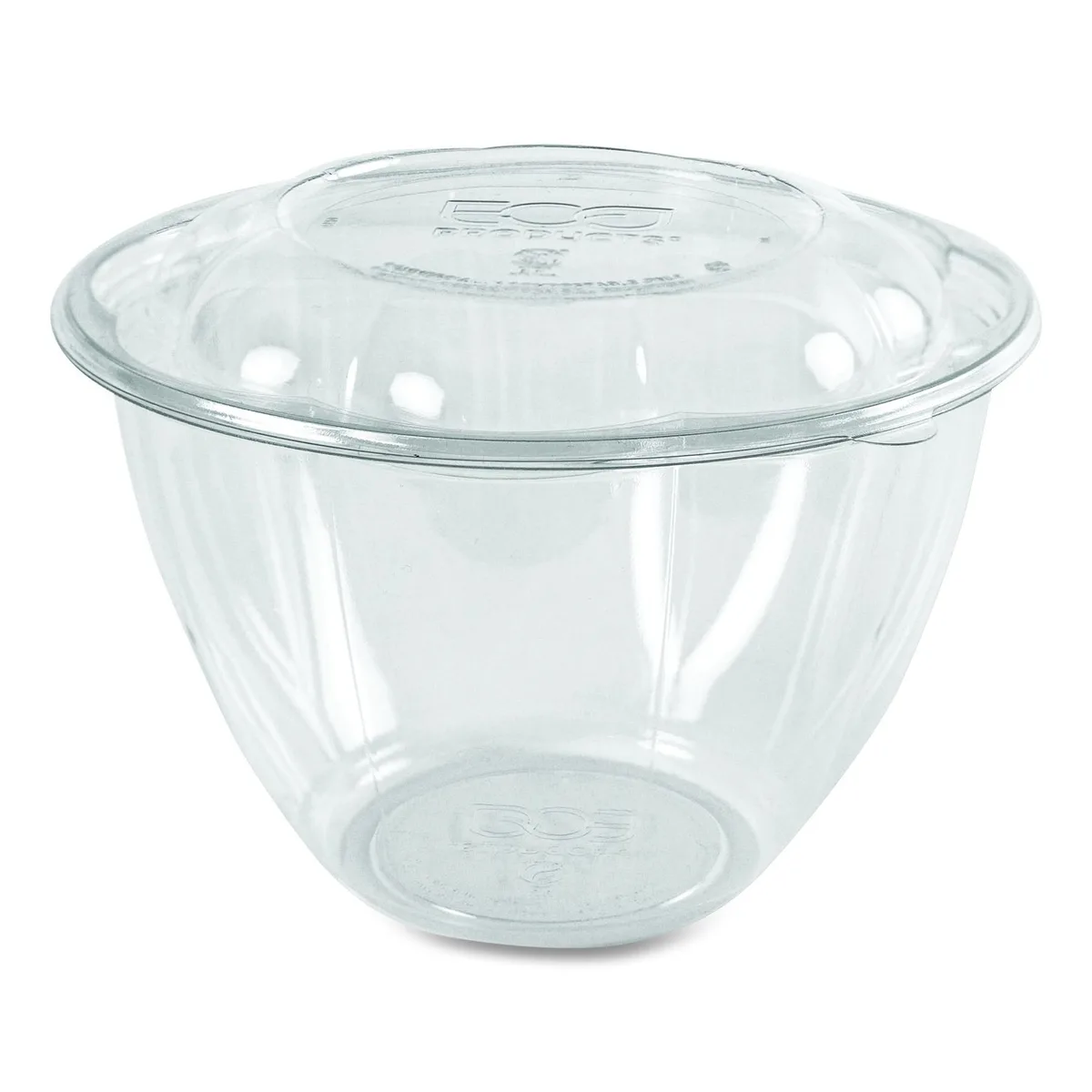 Eco-Products Eco-Products EPSB48 48 oz Salad Bowls with Lids 150/Carton Cleaning — product photo