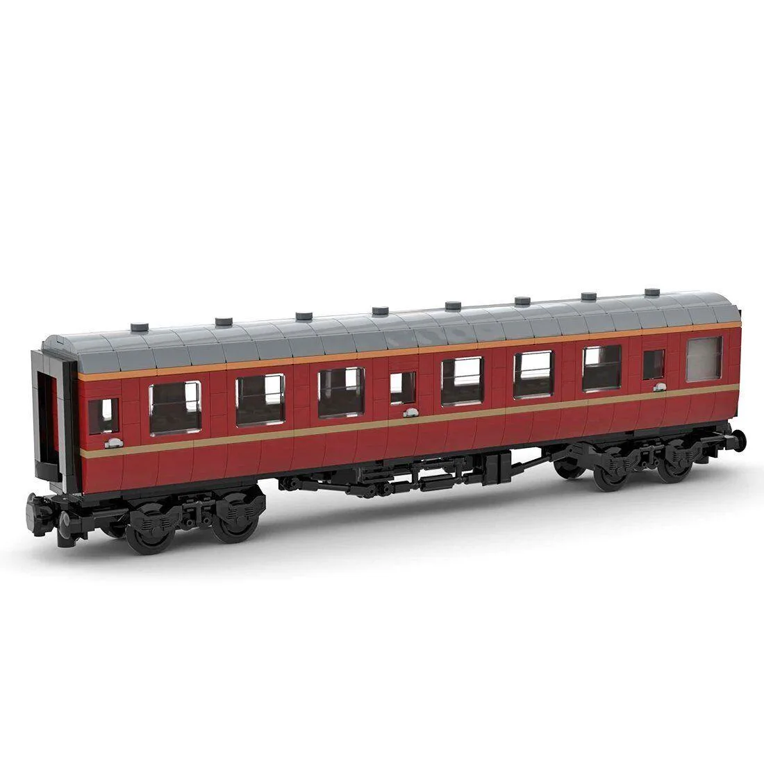ZITIANYOUBUILD ZITIANYOUBUILD Custom MOC-52021 7wide HP Express Passenger Car 730 Parts — product photo