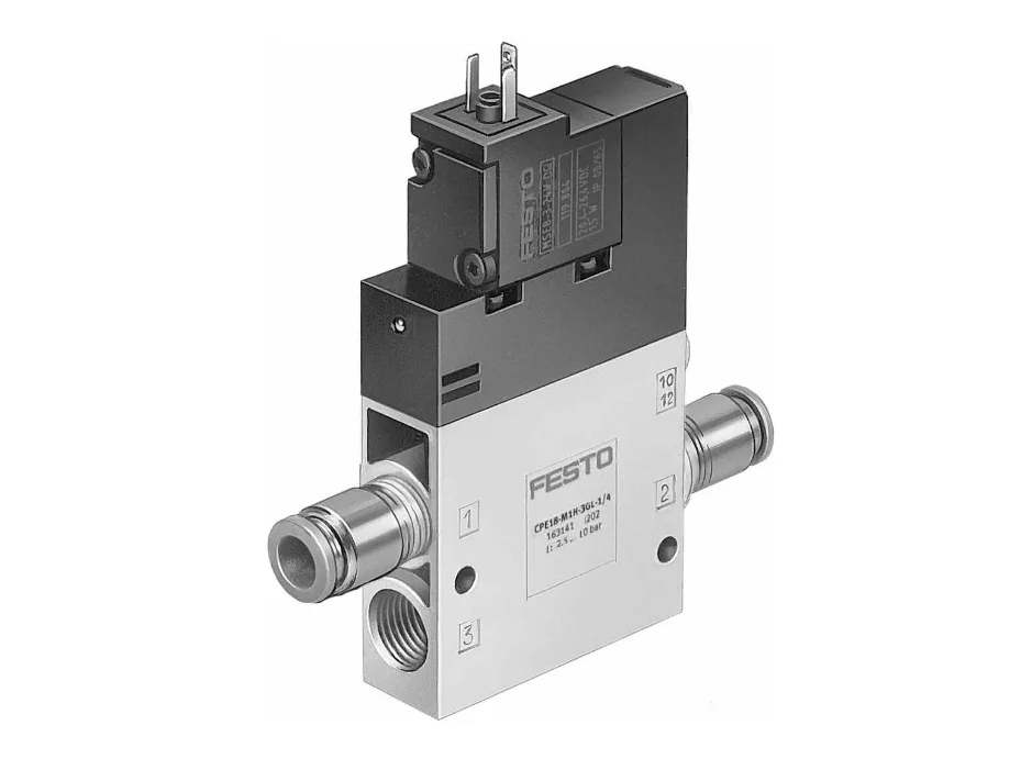 Festo Festo CPE24-M1H-3OL-QS-10 163172 Air Solenoid Valve — product photo