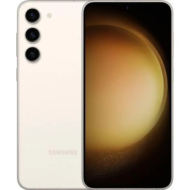 SAMSUNG Samsung Galaxy S23+ 256GB Cream Single SIM Unlocked — product photo