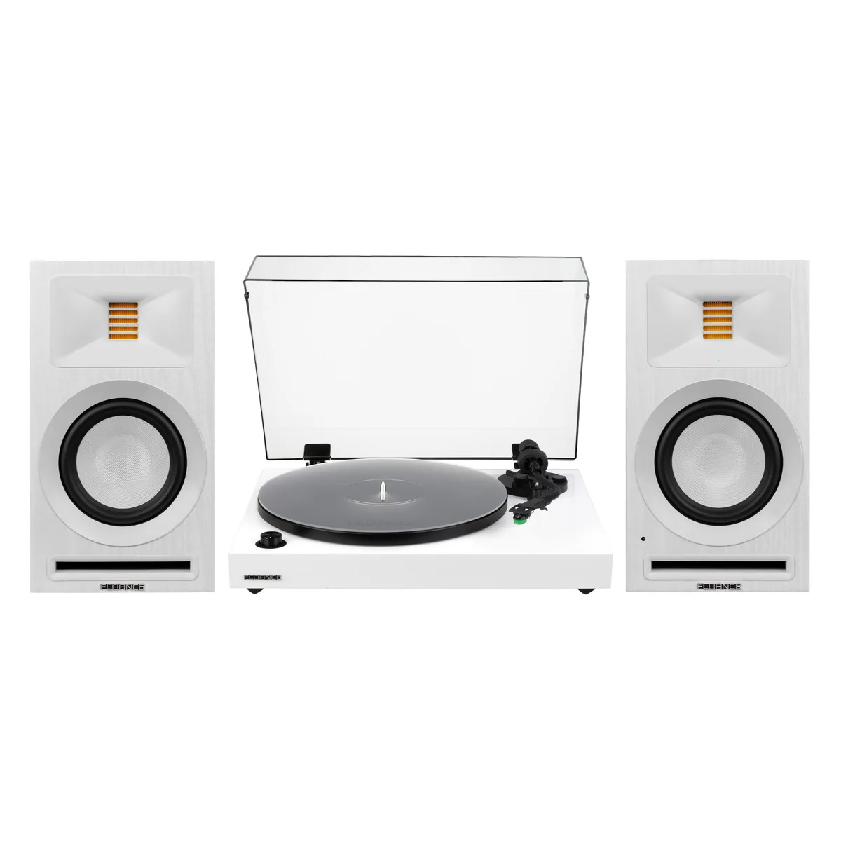 Fluance Fluance RT81+ Turntable with VM95E Cartridge, Acrylic Mat and Ri71 Speakers — product photo