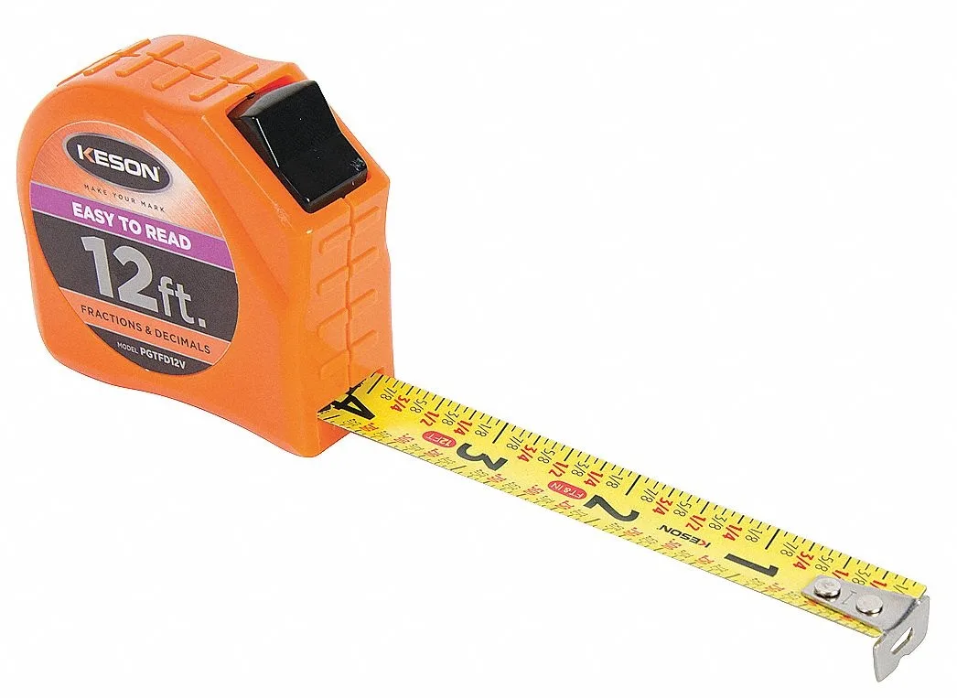 Keson Industries Keson Industries PGTFD12V 12 ft Tape Measure 5/8 in Blade — product photo