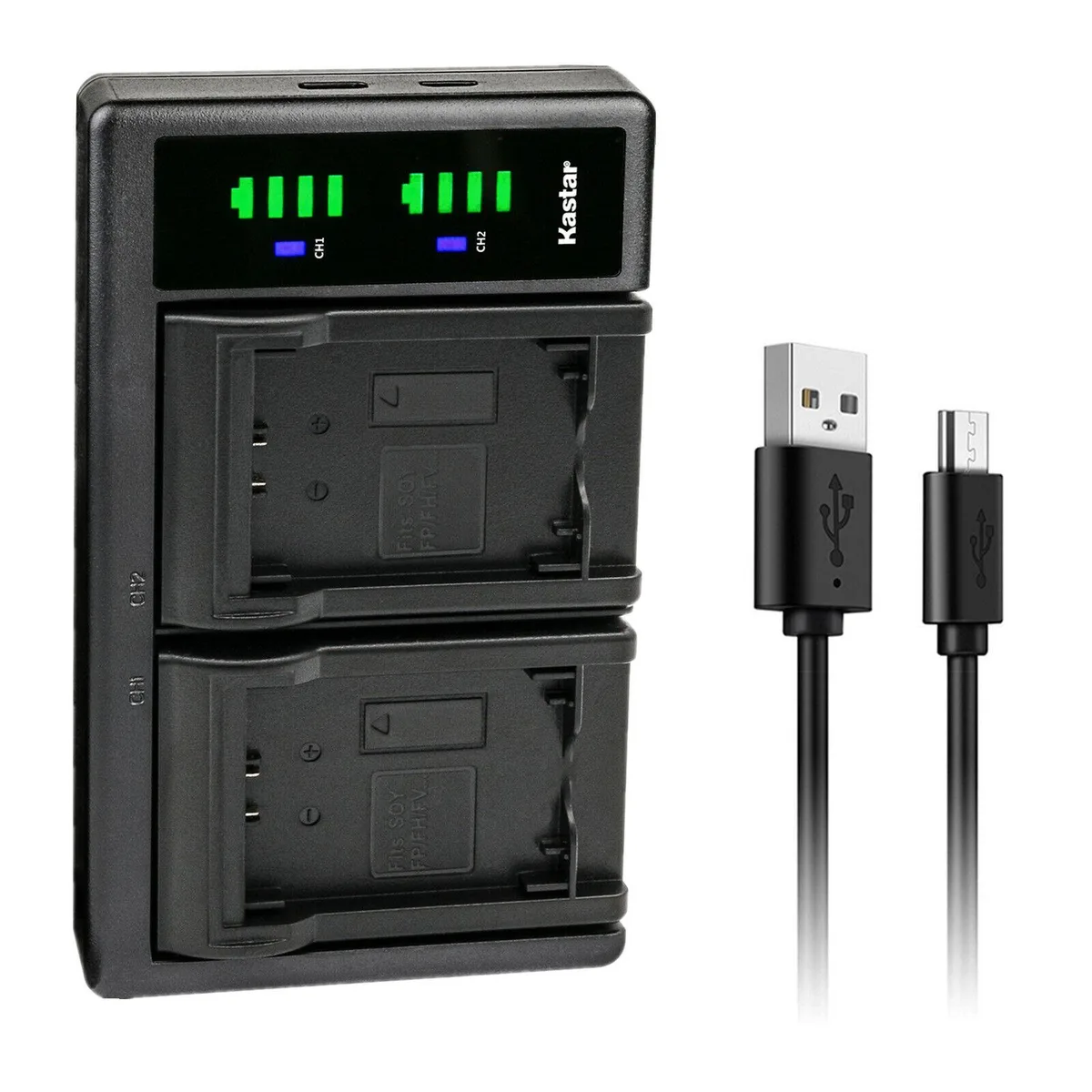 Kastar Kastar NP-FH50 LTD2 USB Charger for Sony HDR-SR11 SR12 SR200 SR220 SR30 SR300 SR40 SR42 SR45 SR47 — product photo