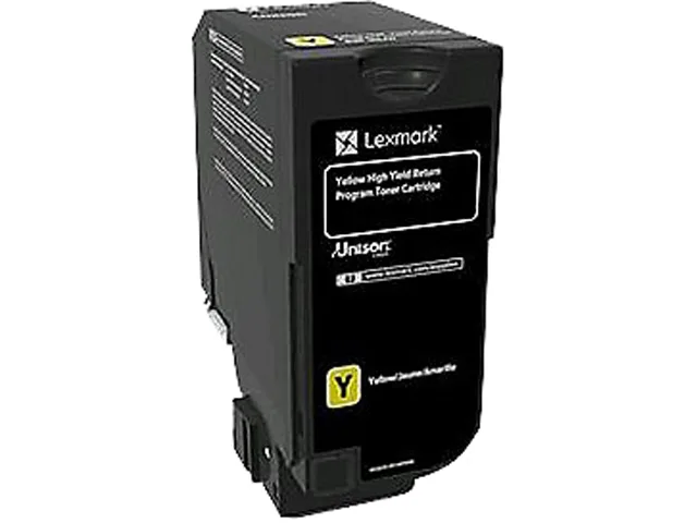 Lexmark Lexmark 84C1HY0 Yellow Toner Cartridge 16000 Pages — product photo