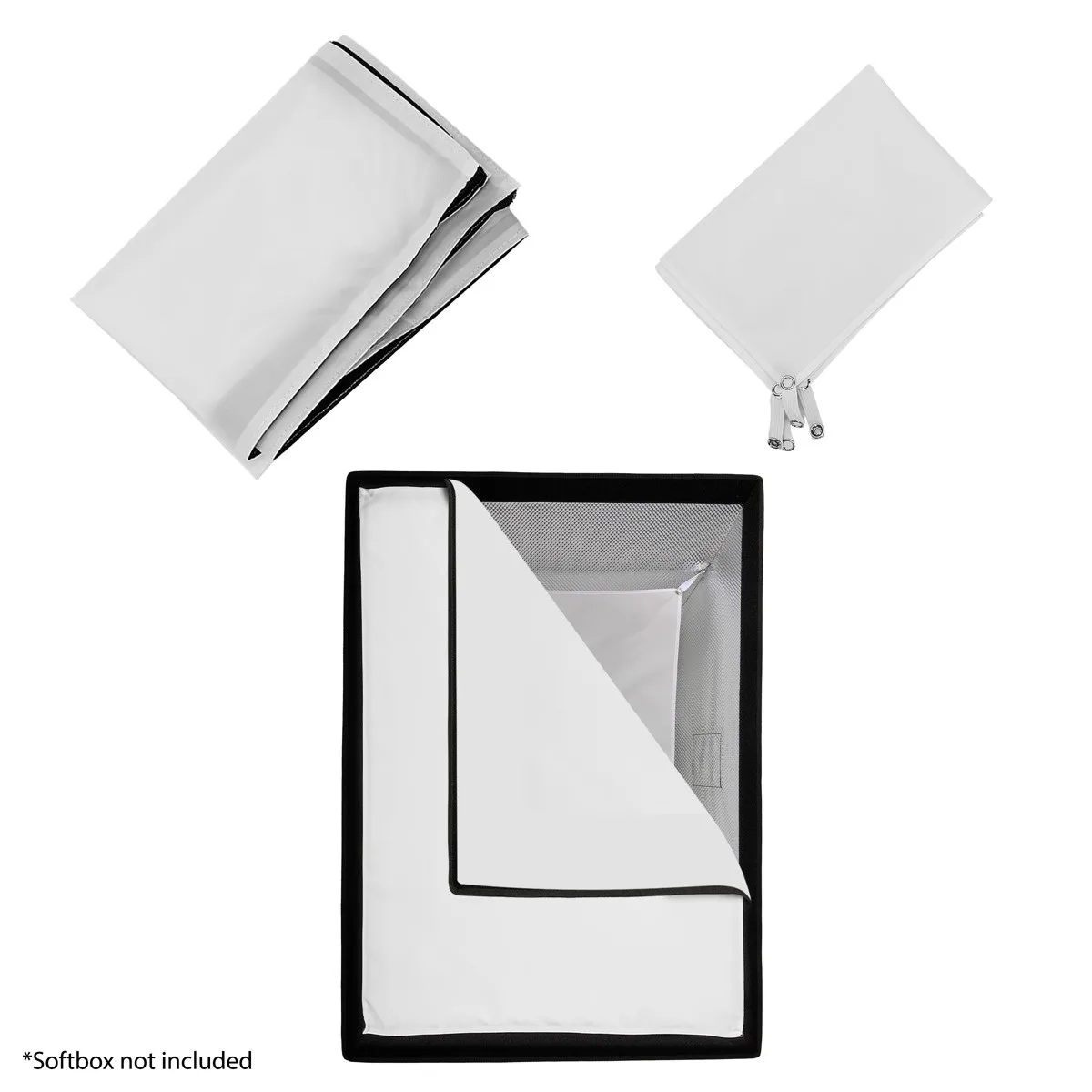 Glow Edge Glow Edge Diffuser Set for Parasnap 24x34" Rectangle Softbox — product photo