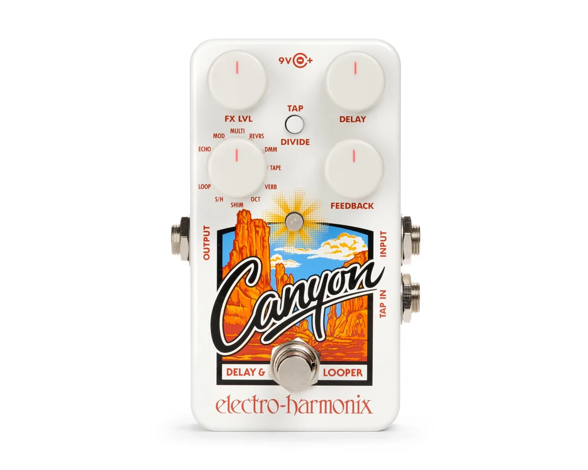 Electro Harmonix Electro Harmonix Canyon Delay and Looper Pedal 11 Effects — product photo