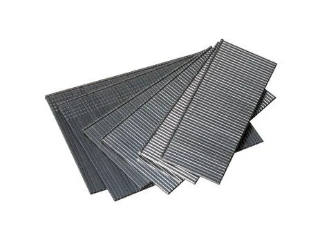 Box of 2000 galvanized steel 16 gauge T-head finish nails 2 inch length