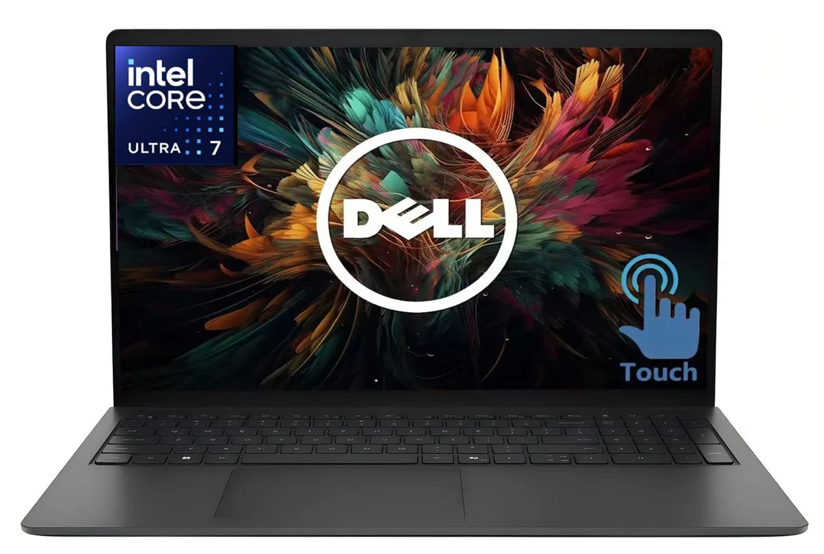 DELL DELL 15.6" FHD Touchscreen Laptop Core Ultra 7 255U 64GB DDR5 1TB SSD — product photo