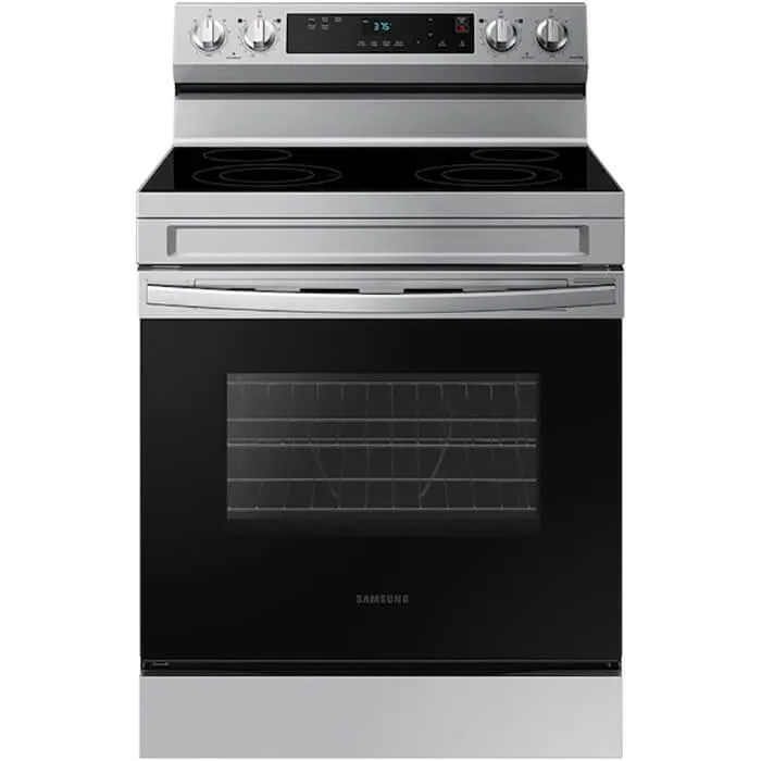 SAMSUNG SAMSUNG 6.3 cu. ft. Freestanding Electric Range Oven Stainless Steel — product photo