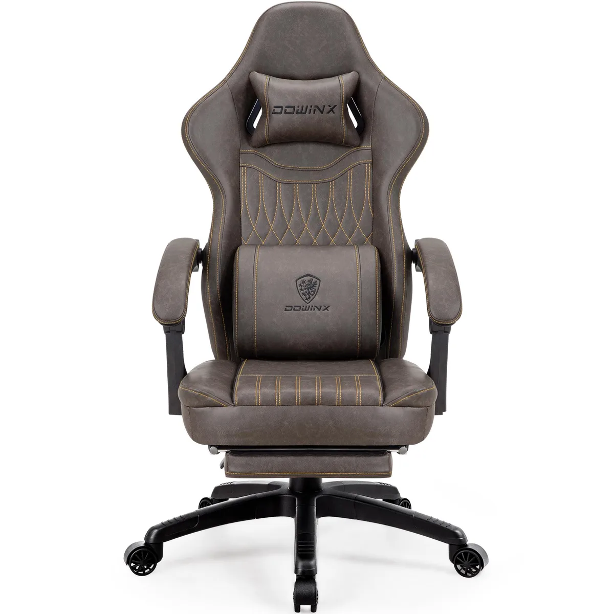 Dowinx Dowinx LS-6657A Gaming Chair Brown 300 lb 20.1 in Seat — product photo