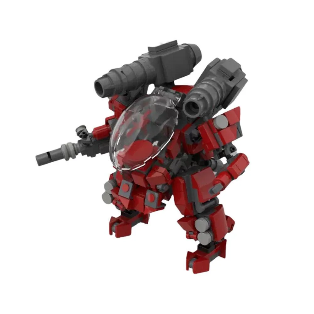ZITIANYOUBUILD ZITIANYOUBUILD AF-02 War Machine Mecha Robot 298 Pieces Educational Building Set — product photo