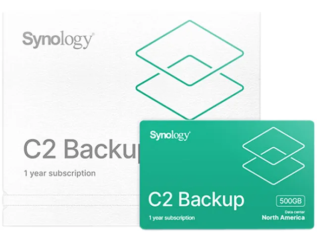 Synology Inc. Synology Inc. C2-BACKUP500G-1Y-NA NAS 500GB 1 Year — product photo