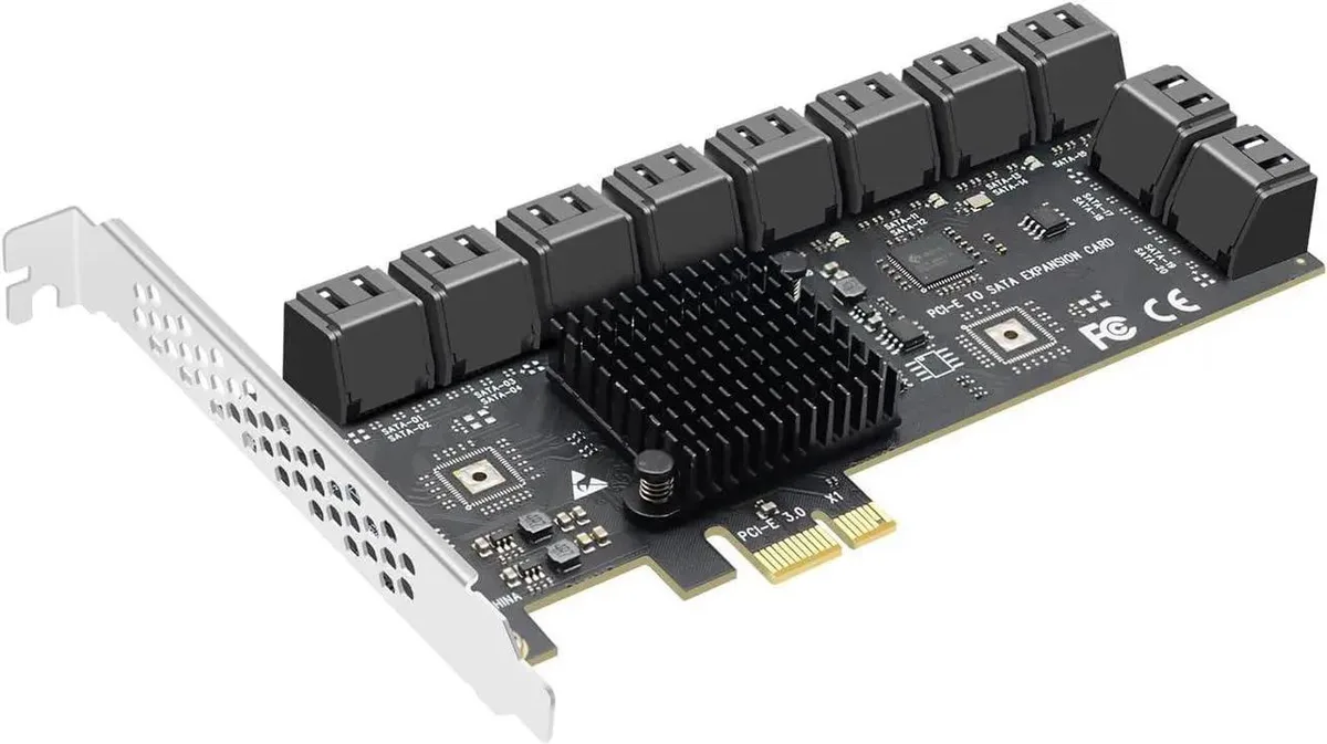 SMUGDESK SMUGDESK 20 Port SATA 3.0 Expansion Card — product photo
