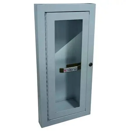 Value Brand Value Brand 1RK38 Semi-Recessed Fire Extinguisher Cabinet 26.8 in Height — product photo