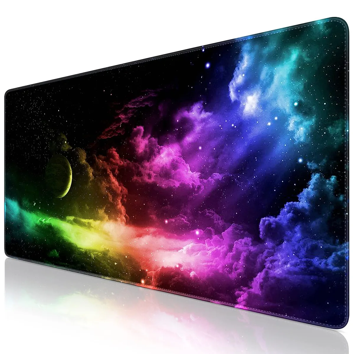 Canjoy Gaming Mouse Pad 31.5x15.7in Colorful Aurora — product photo