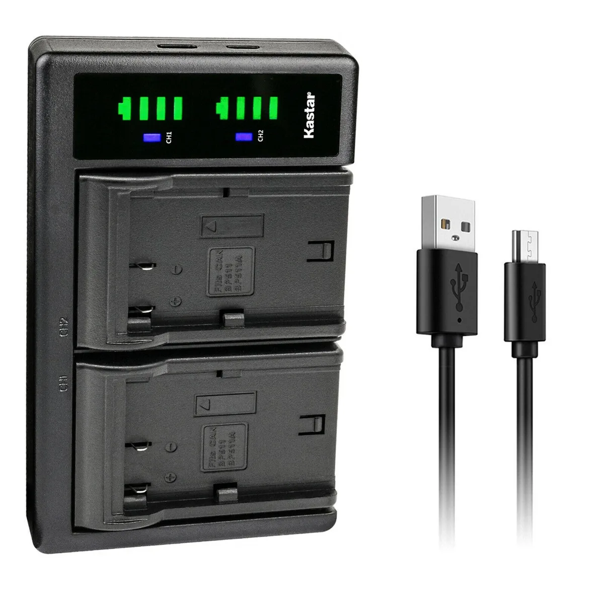 Kastar Kastar LTD2 USB Dual Charger for BP-511 BP-511A — product photo