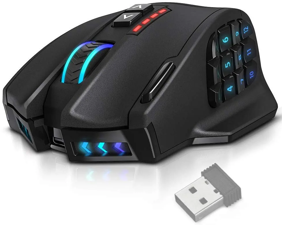 UtechSmart INC. UtechSmart INC. Venus US-D16400-GM 16400 dpi 19 buttons wireless gaming mouse — product photo