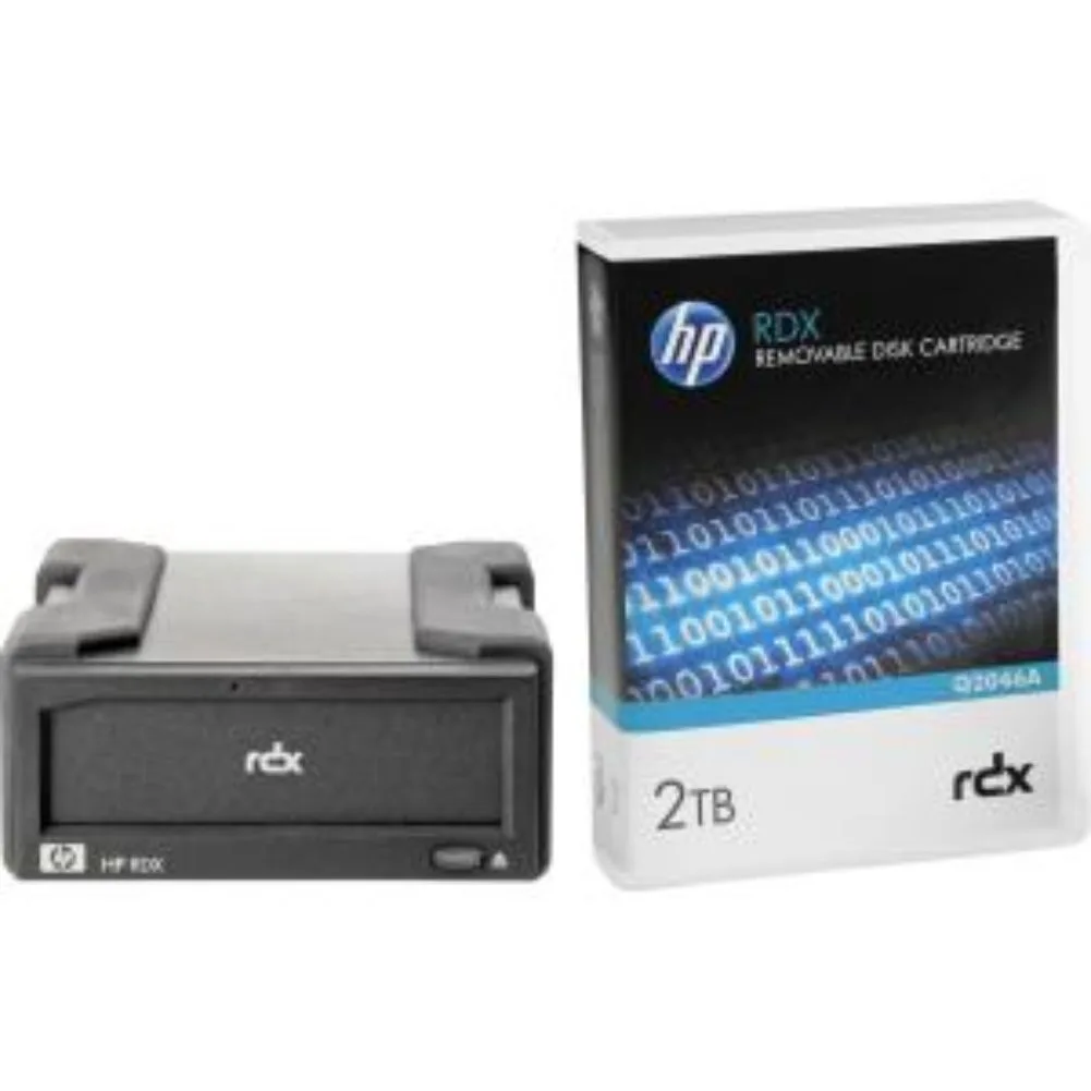 HP HP E7X53B RDX+ 2TB external hard drive USB 3.0 — product photo