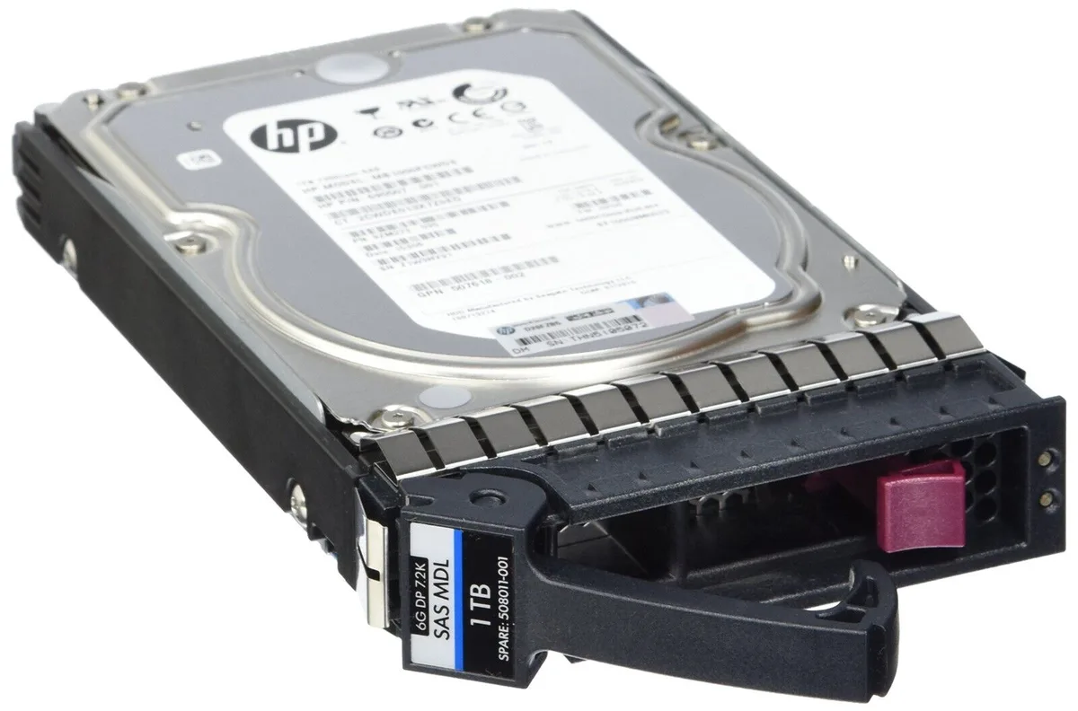 HP HP MB1000FBZPL 1TB 3.5" 7200RPM SAS accessory — product photo