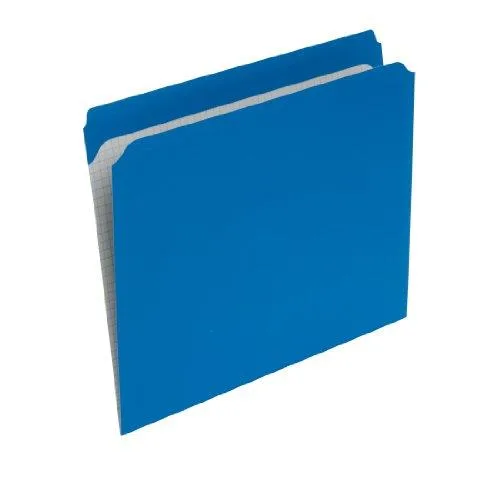 Esselte Esselte Pendaflex Reinforced Top Tab File Folders Letter Blue 100/Box R152BLU — product photo