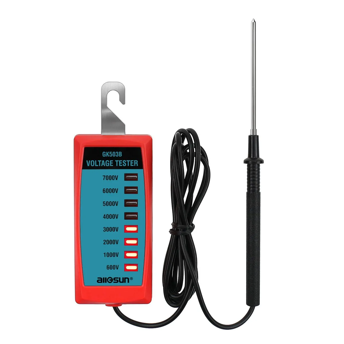 Metra GK503B NEON Electric Fence Voltage Tester 600-7000V electrical system tool — product photo