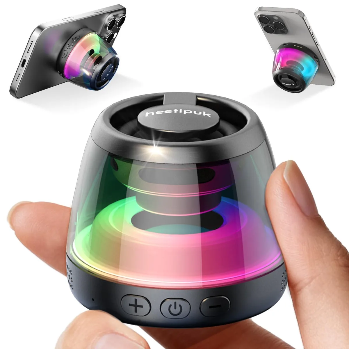 heetipuk M2 Magnetic Bluetooth 5.3 Speaker 5W 2.0 87g — product photo