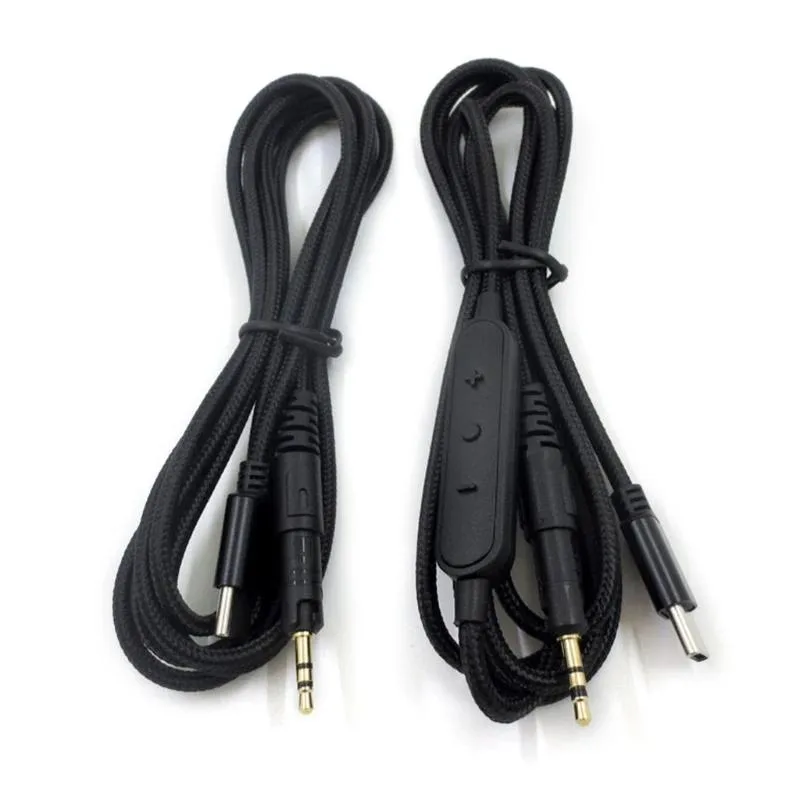 WMtec WMtec USB-C to 2.5 mm Aux Cable 1.5 m for ATH-M40X M50X M60X M70X — product photo
