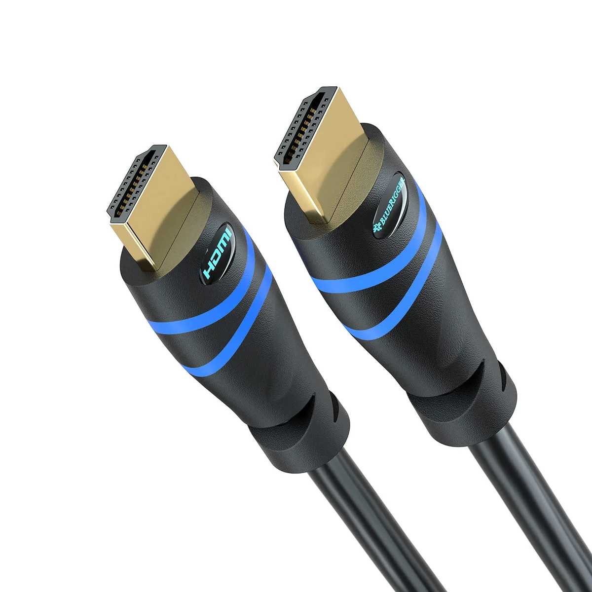 BlueRigger LLC BlueRigger 4K HDMI Cable 25FT 2 in 1 accessory — product photo