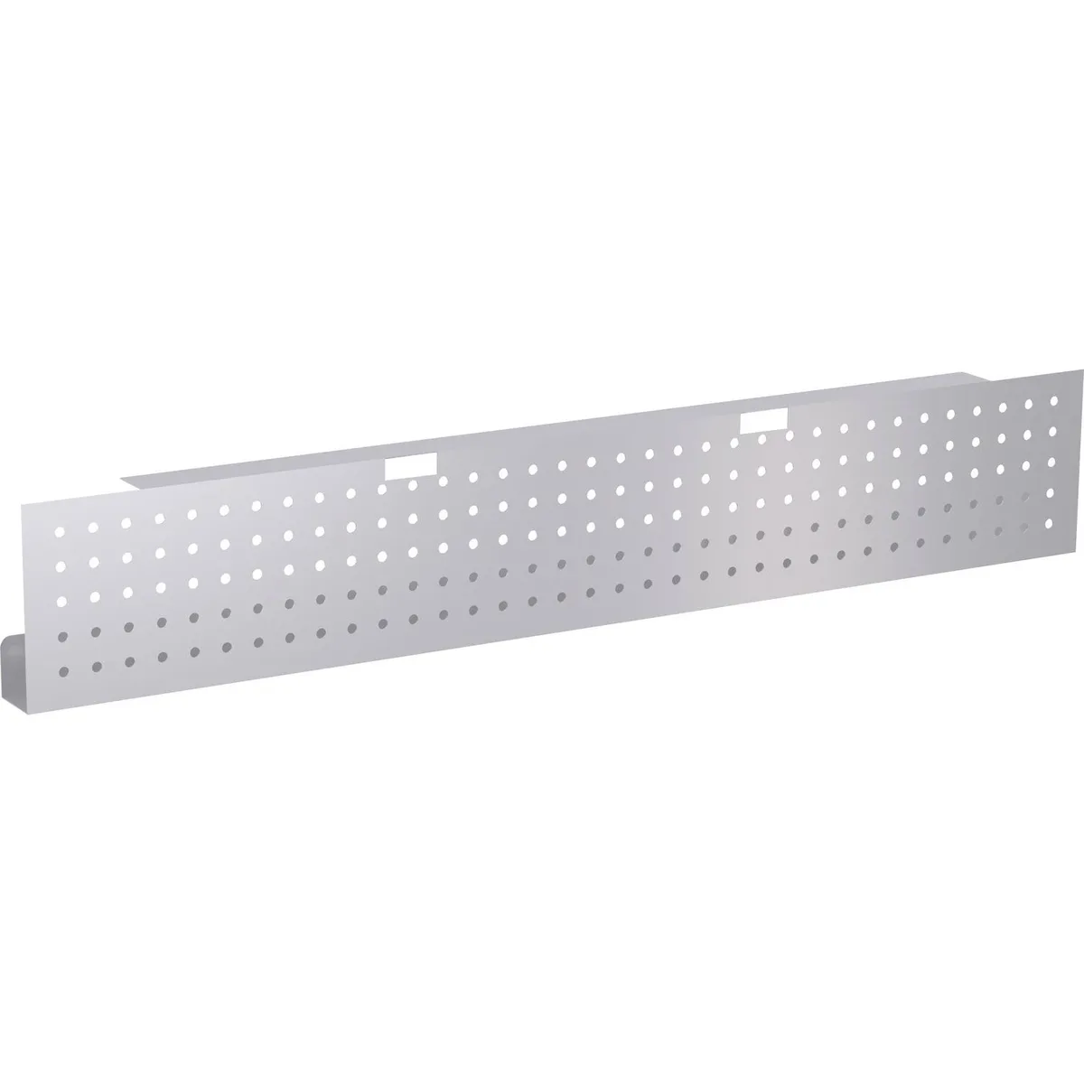 Lorell Lorell LLR61632 Modesty Panel 54x3x10 Silver 60" Office Furniture — product photo