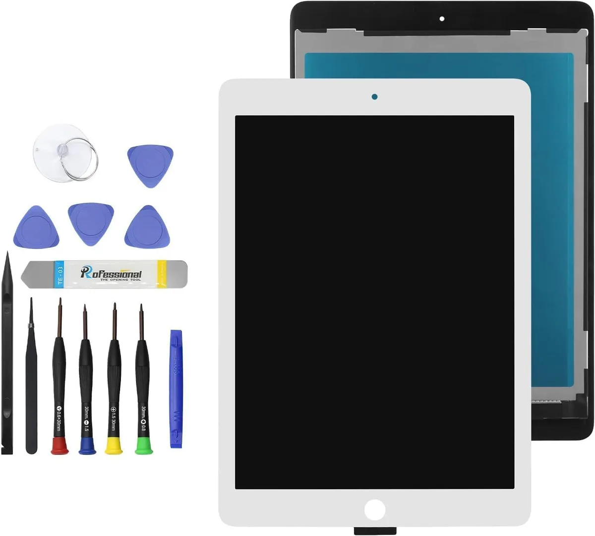 NUOLAISUN NUOLAISUN 9.7" Screen Replacement iPad Air 2 A1566 A1567 White — product photo