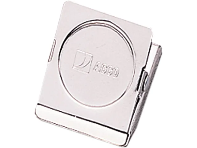 ACCO ACCO 72131 Magnetic Clip Steel 7/8" Capacity 1-1/2"w Chrome — product photo