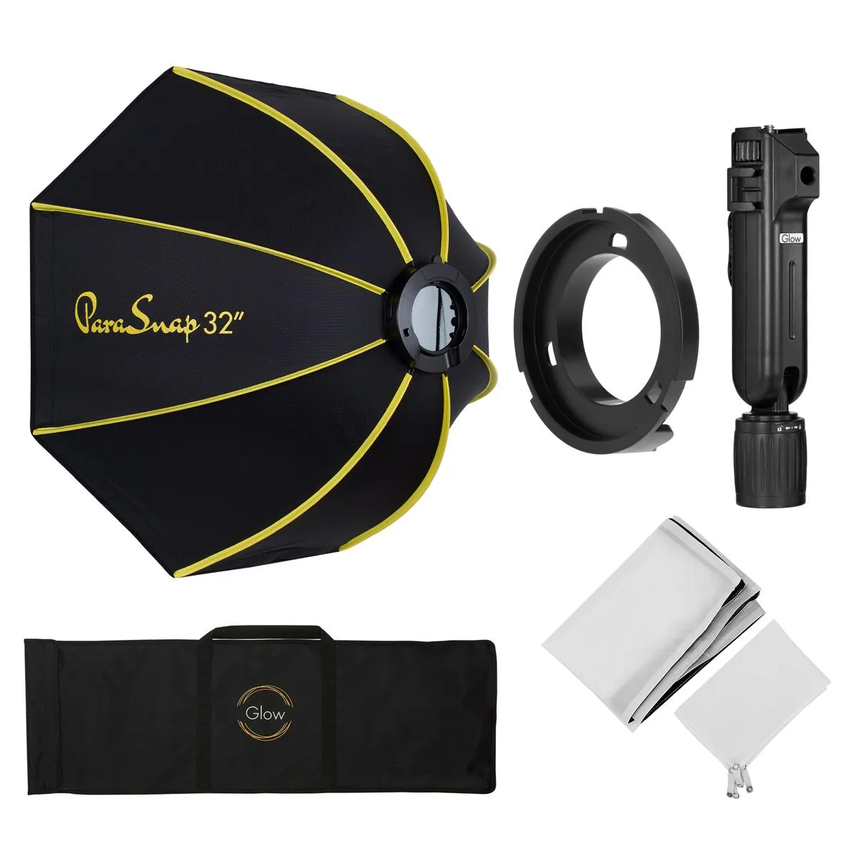 Glow Edge Glow Edge ParaSnap PS-B32K 32" Octagonal Softbox for Nanlite Forza 60 — product photo