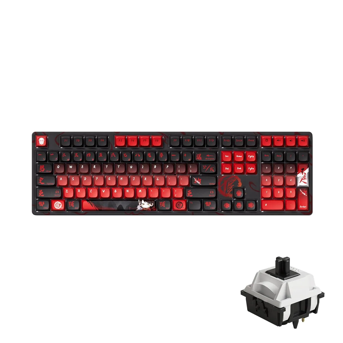 AKKO AKKO The Degenerate 5108B Plus gaming keyboard — product photo