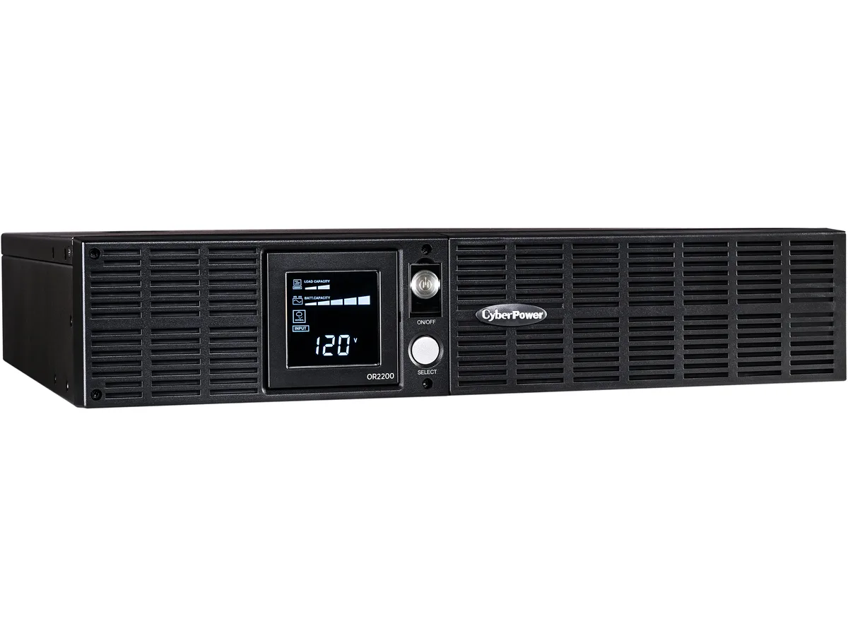 CyberPower CyberPower OR2200LCDRT2U UPS 2000VA 1320W 120V 8 Outlets 2U Rack Tower — product photo