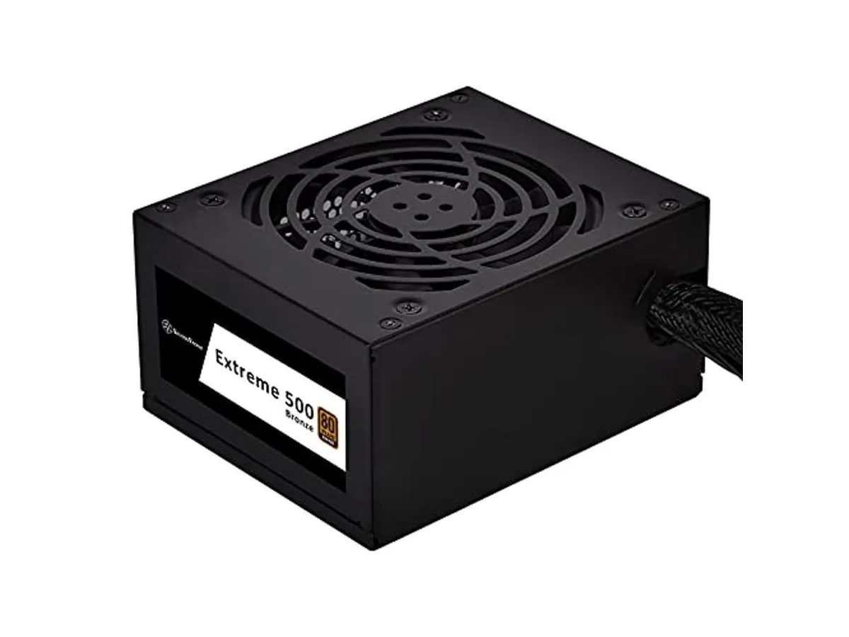 Silver SFX power supply with 92 mm fan and bracket