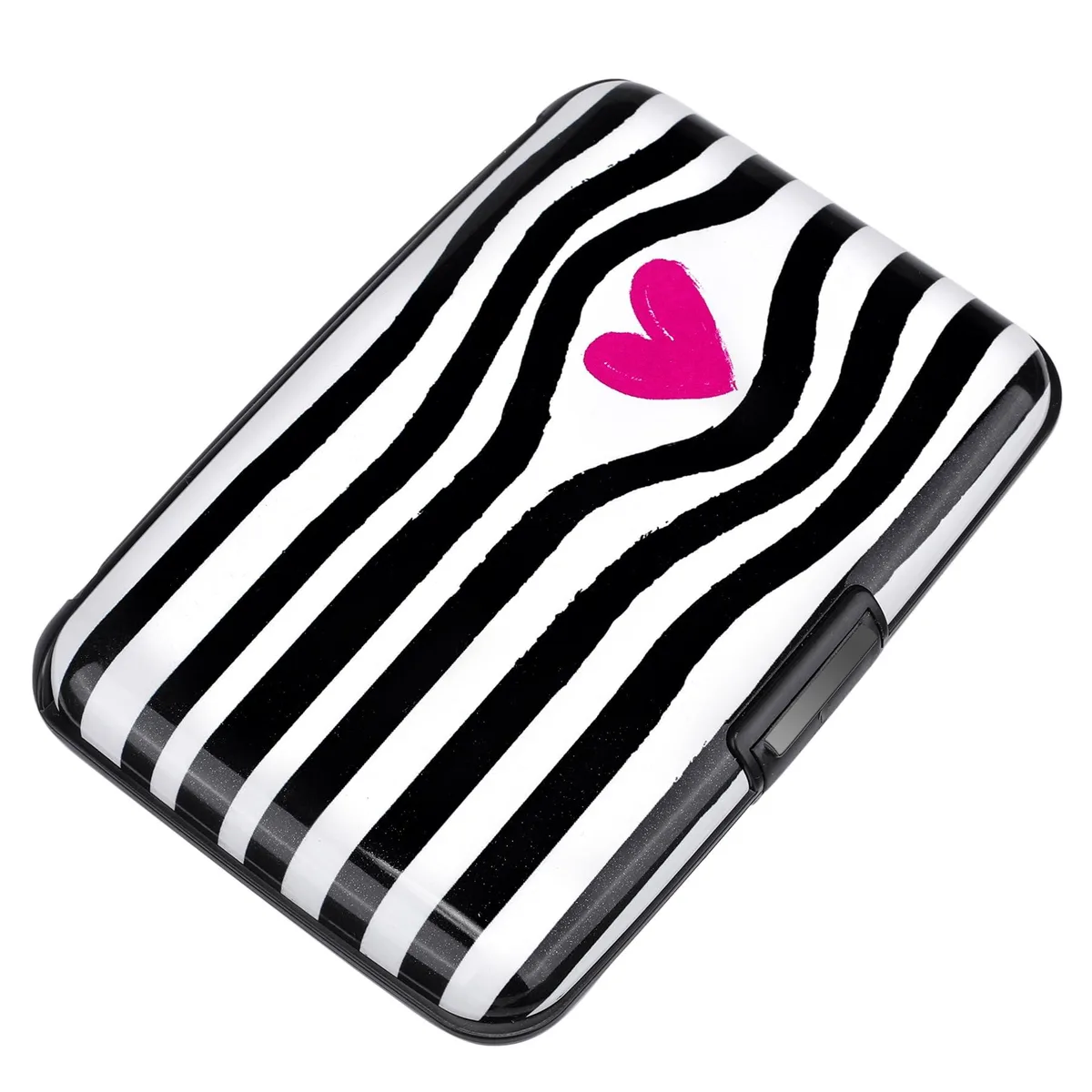  ELFISH Cx10096 RFID Aluminum Wallet Multi-Color Floral — product photo
