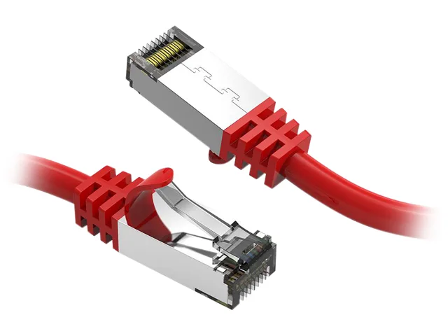 Nippon Labs Nippon Labs 60CAT8-2-26RD Cat8 network ethernet cable 2 ft red 26AWG 2000MHz 40Gbps — product photo