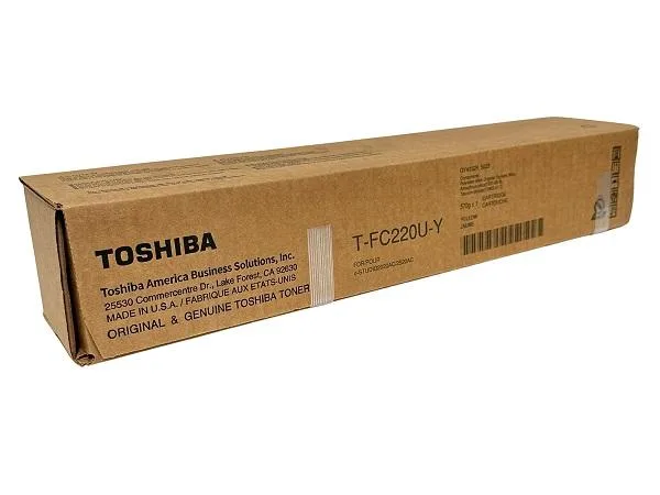 Toshiba Toshiba T-FC220U-Y Yellow Toner Cartridge 38000 pages — product photo