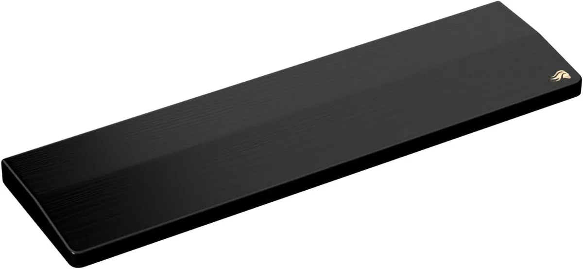 Kenuco Kenuco Gaming Wooden Keyboard Wrist Rest TKL White Ash Onyx 360 x 100 x 19mm — product photo