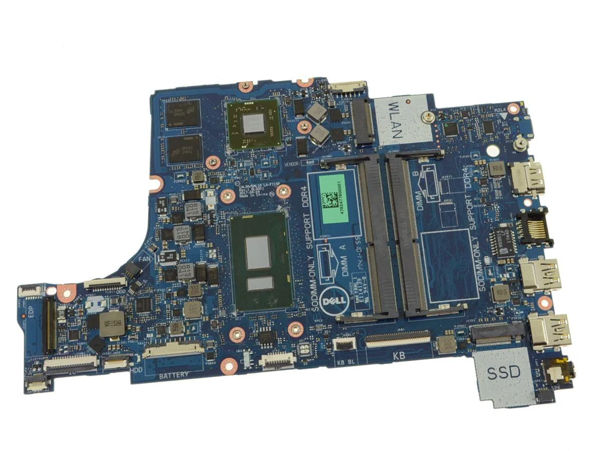 DELL DELL Inspiron 5570 5770 Intel Motherboard i7-8550U 1.8GHz AMD Radeon Y8YF0 — product photo