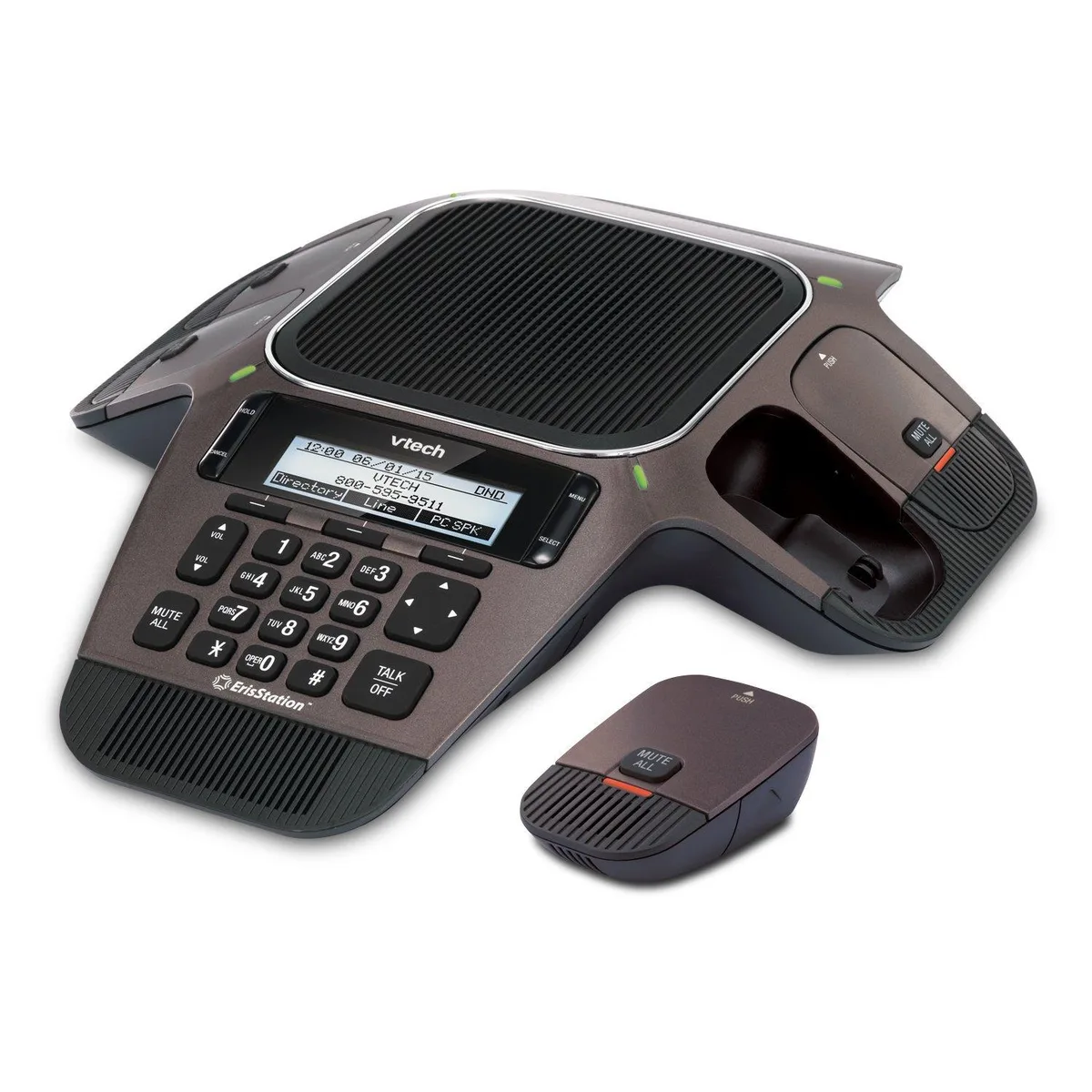 vtech vtech VCS754 telephone with 4 DECT 6.0 wireless mics — product photo