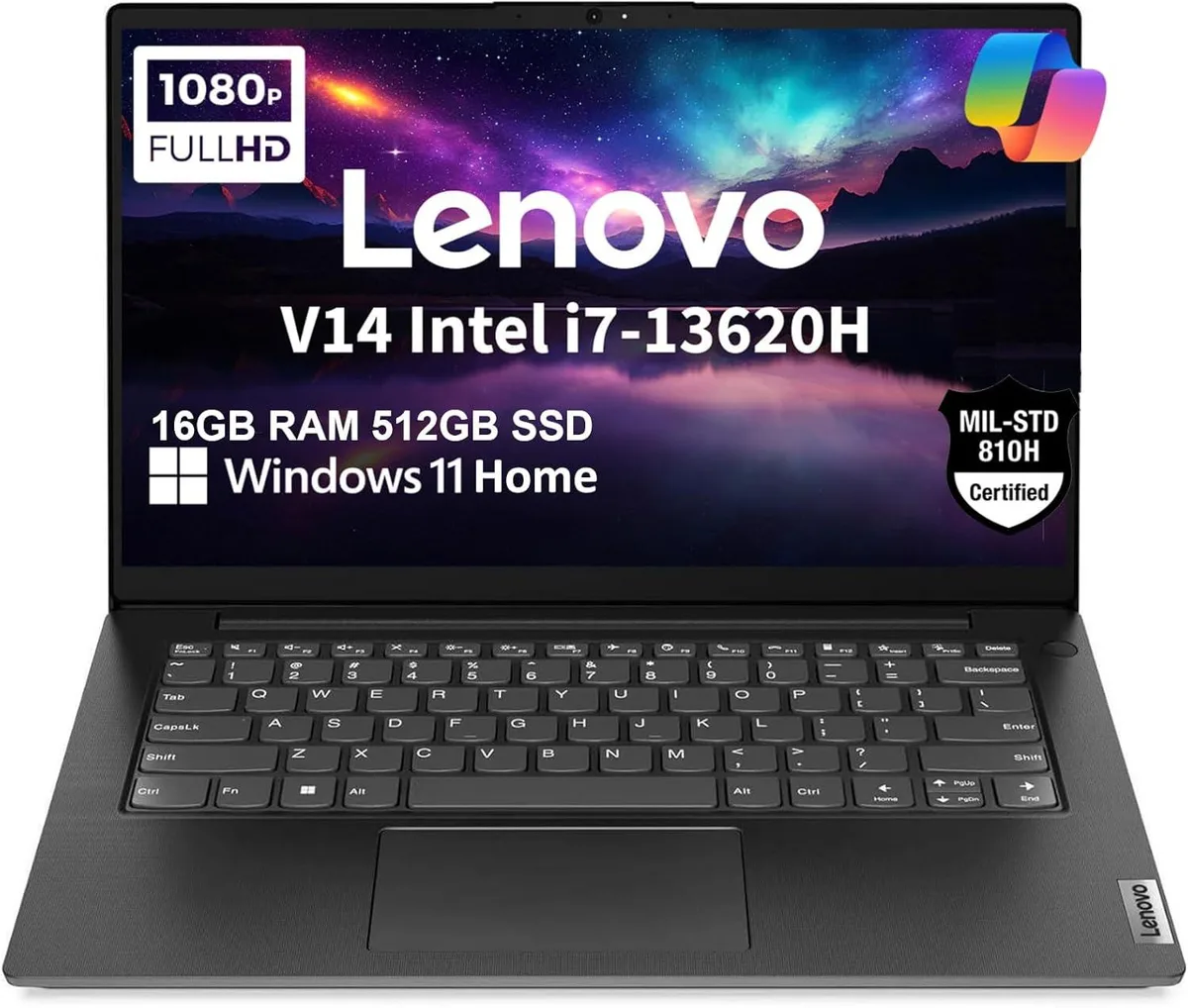 Lenovo Lenovo V14 Gen 4 i7-13620H 16GB 512GB 14" FHD business laptop — product photo