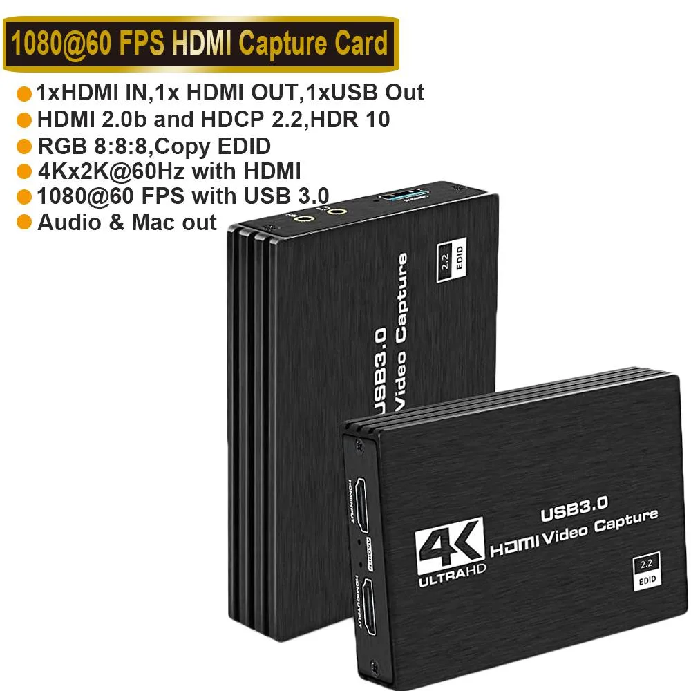 LUOM LUOM OZC3-1 Video Capturing Device 4K 1080 60 3.0 3.5 — product photo