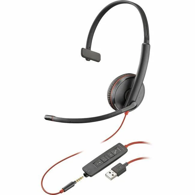 HP HP 80S06AA Blackwire C3215 monaural headset accessory — product photo