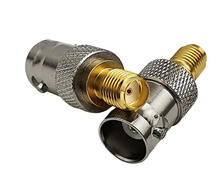  ICS AD009 SMA Female to BNC Female Adapter 2pcs 50 ohm — product photo