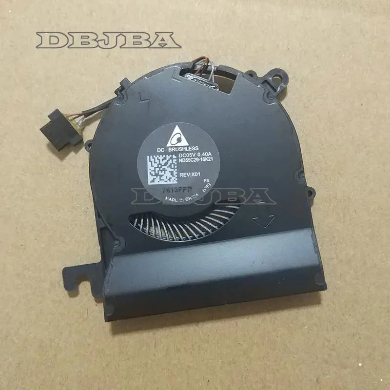 DBTLAP DBTLAP GPU cooling fan for HP Elitebook X360 1020 G2 ND55C29-16K21 5V .4A 4-wires — product photo