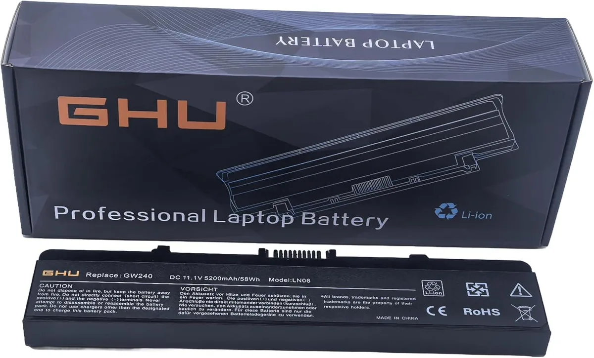 PISKEKAT PISKEKAT pp29L 58Wh 11.1V 5200mAh 6-cell laptop battery — product photo
