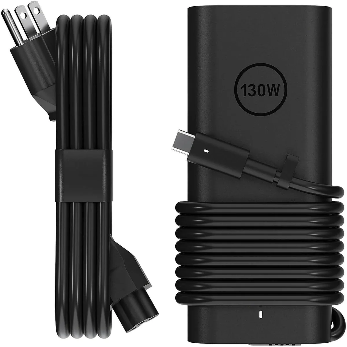 TOPRANK TOPRANK 130W USB-C Laptop Charger for Dell XPS Precision Latitude — product photo